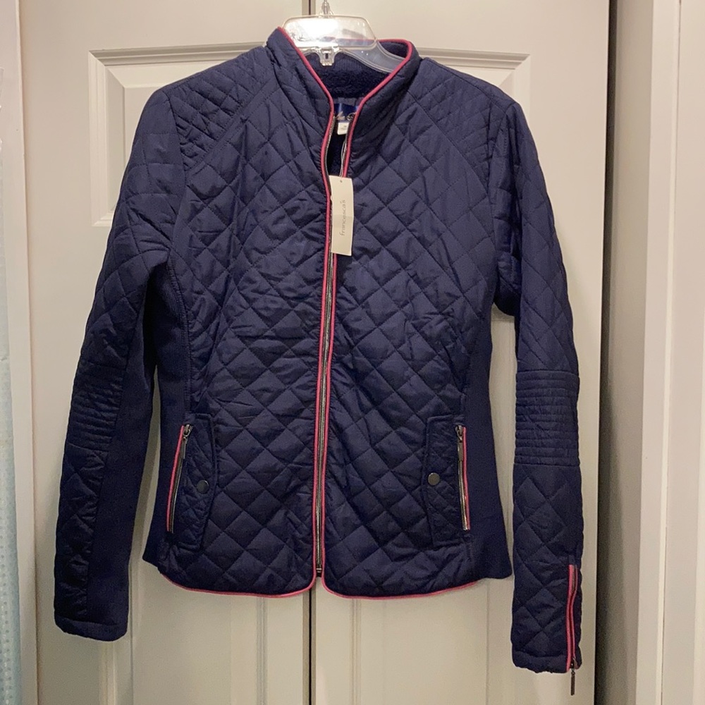 NWT- Blue Rain Fleece Lined Jacket